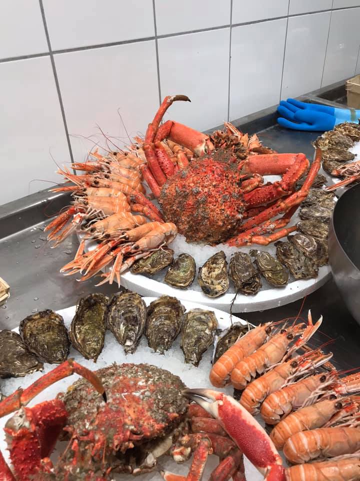 Une grande variété de crustacés à votre disposition