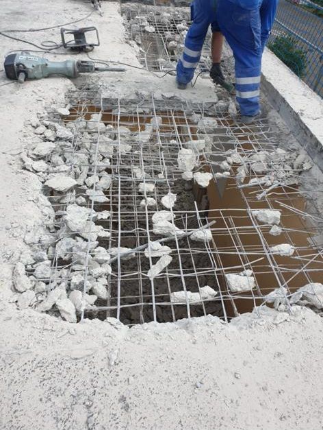 Entkernung eines Hauses