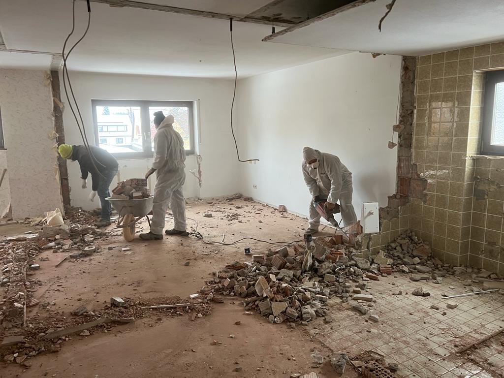 Entkernung einer Wohnung