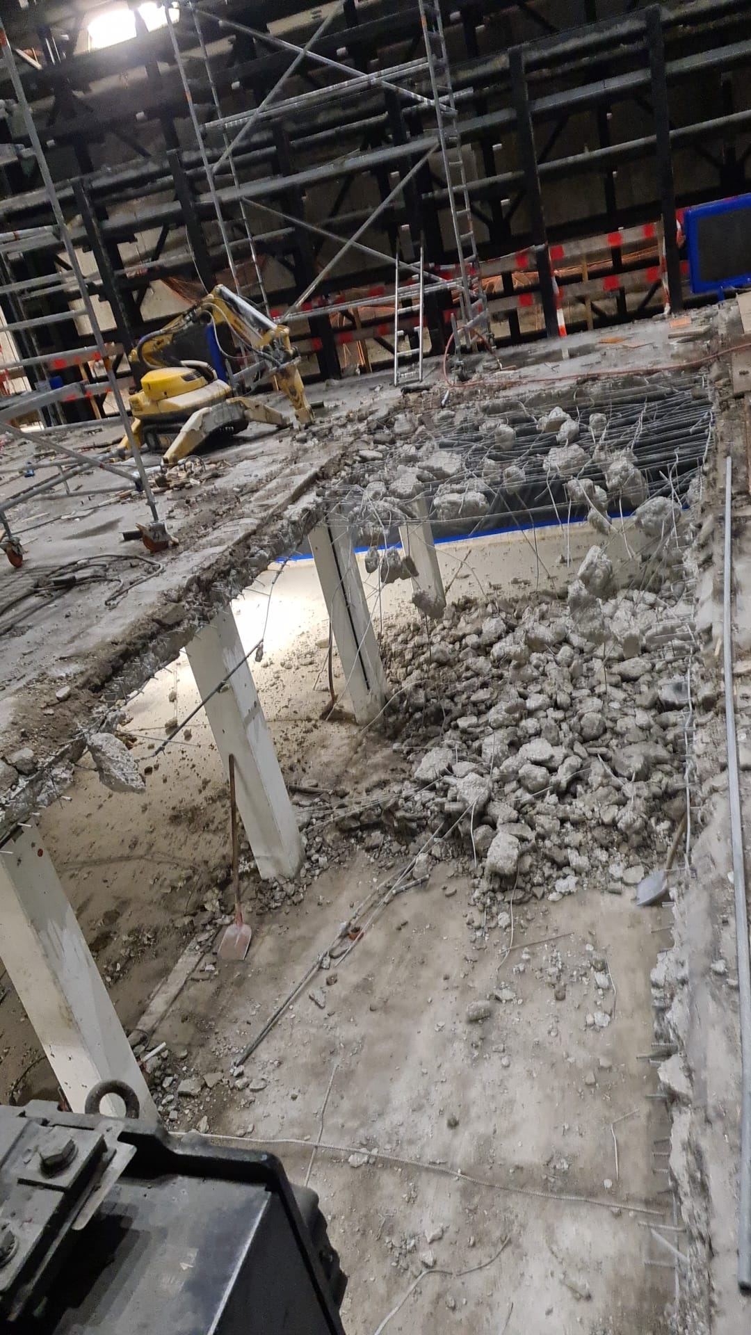 Entkernung eines Gebäudes