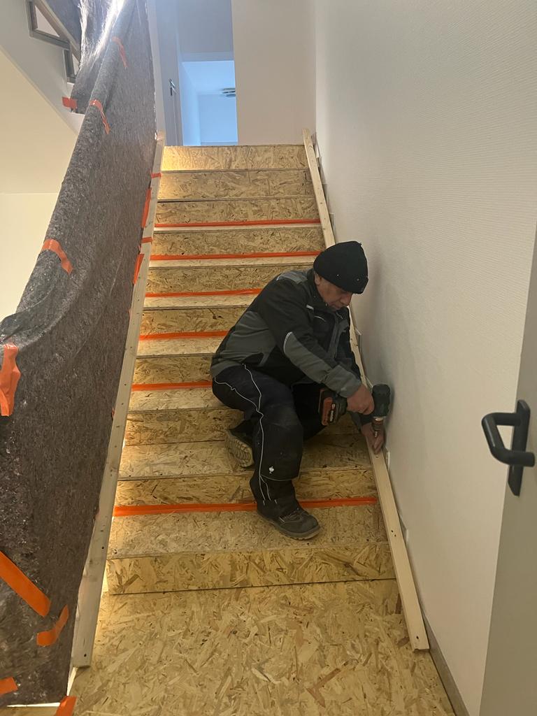 Innensanierung von einem Treppenhaus