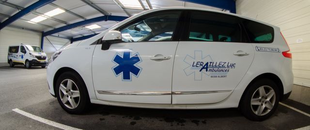 Véhicule sanitaire léger de Leraillez Ambulances