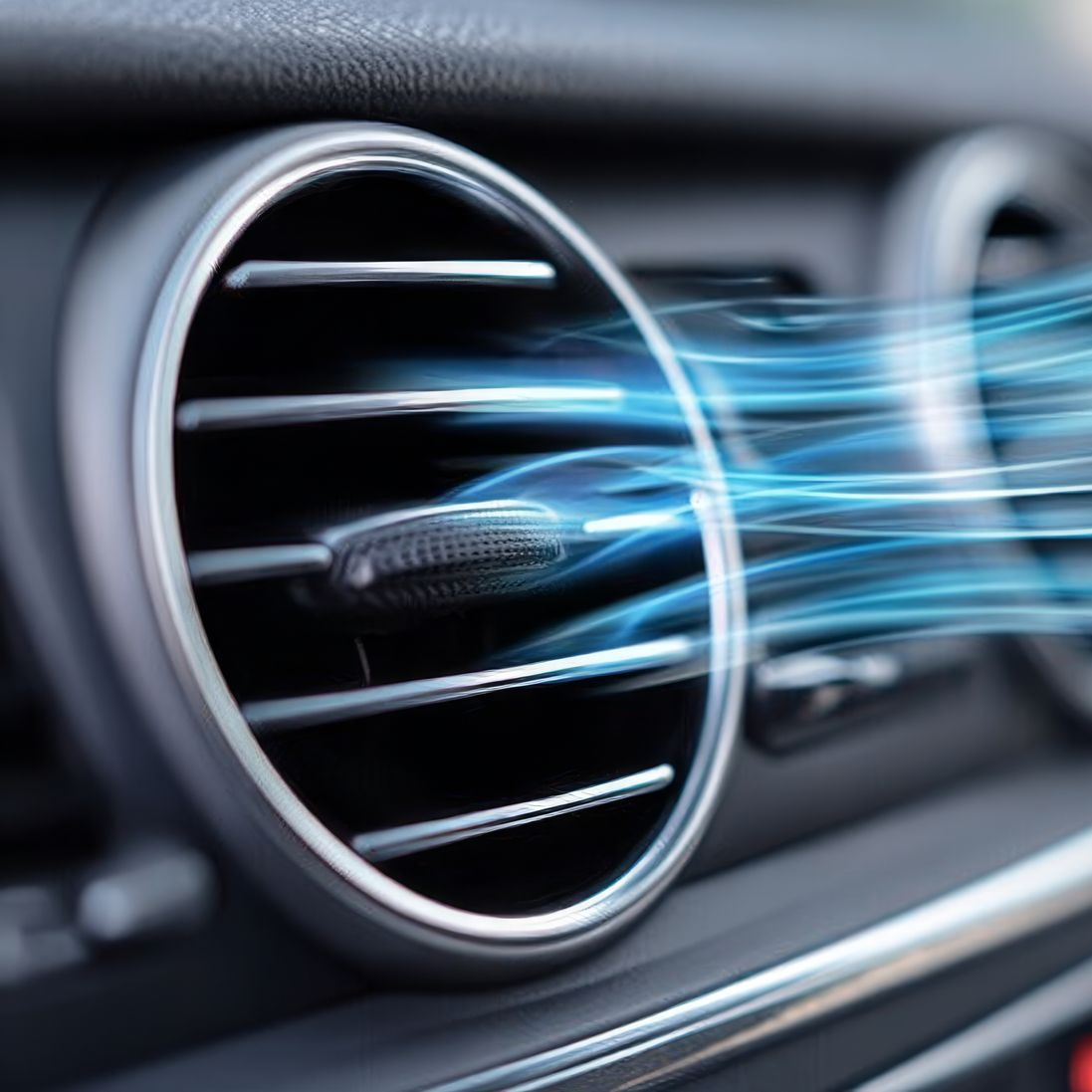 Flux d'air dans une voiture
