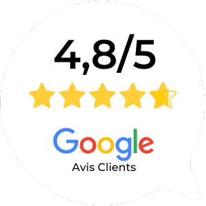 Pastille Avis clients Google