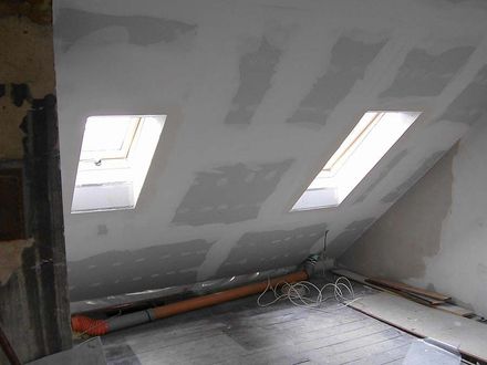 Dachgeschossausbau Fenster