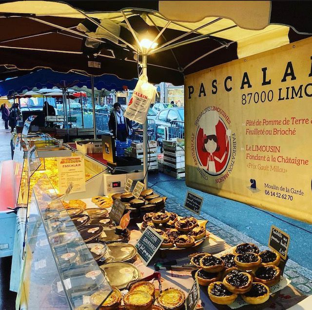 Stand Pascalain sur l'un de nos marchés