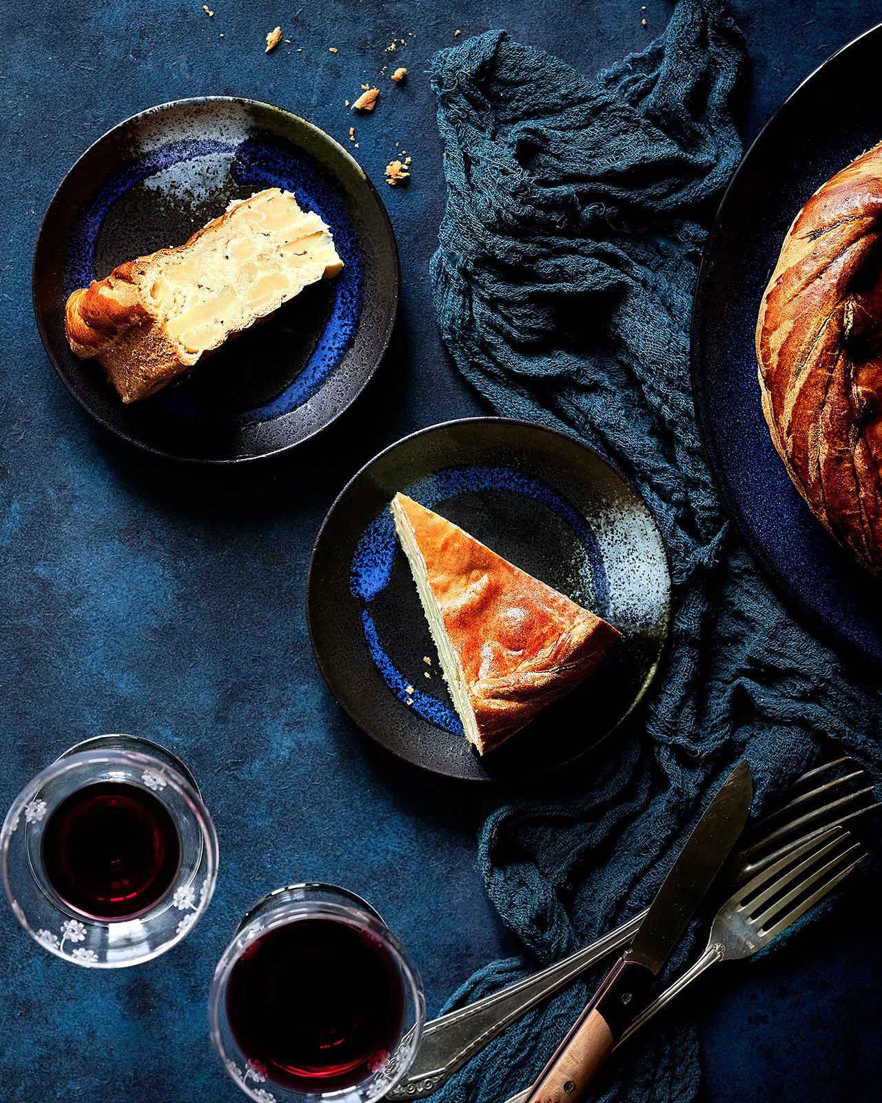 Part de pâté de pommes de terre sans viande