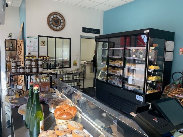 Vitrine intérieure de la boutique