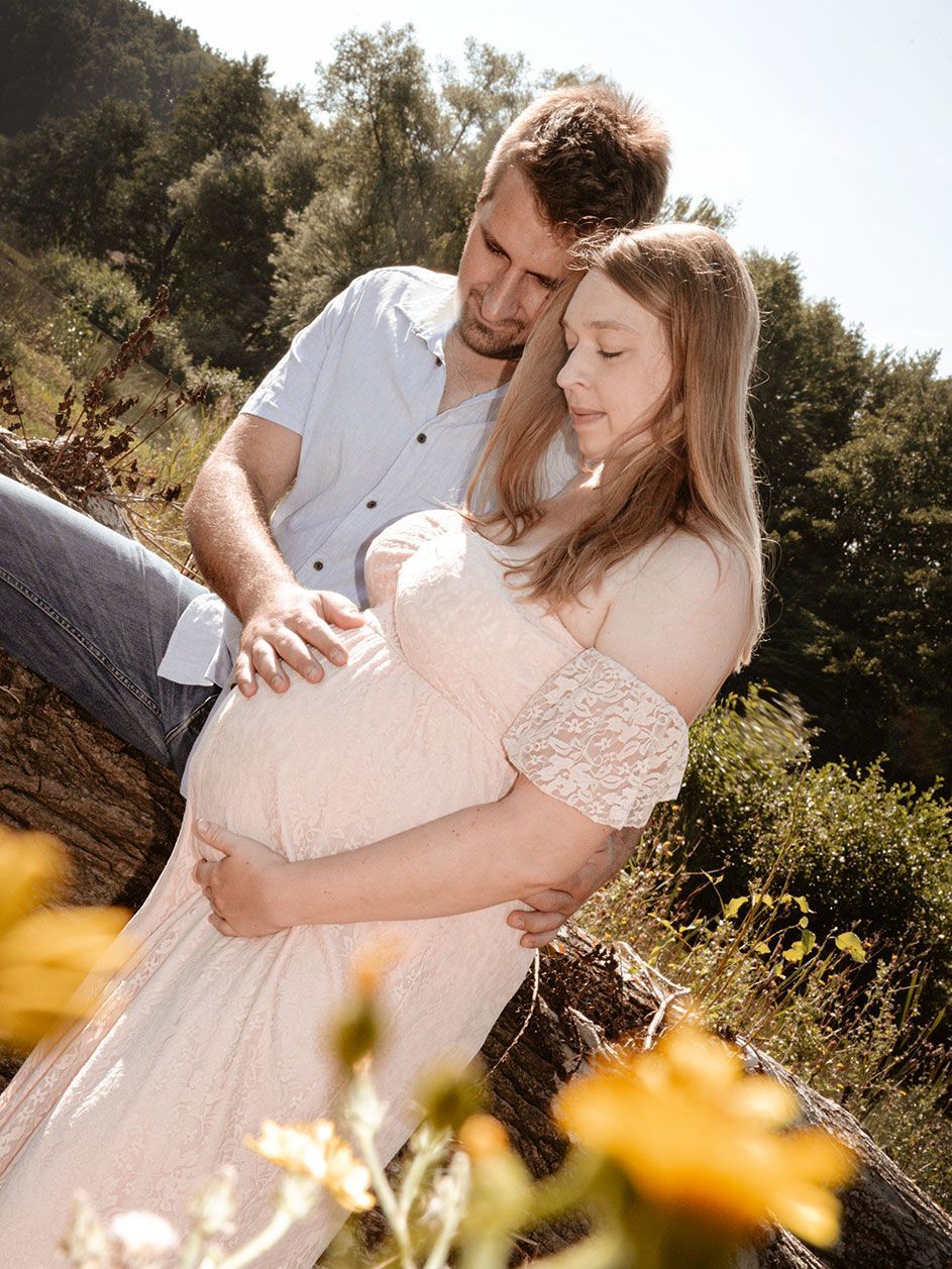 Babybauch Fotoshooting