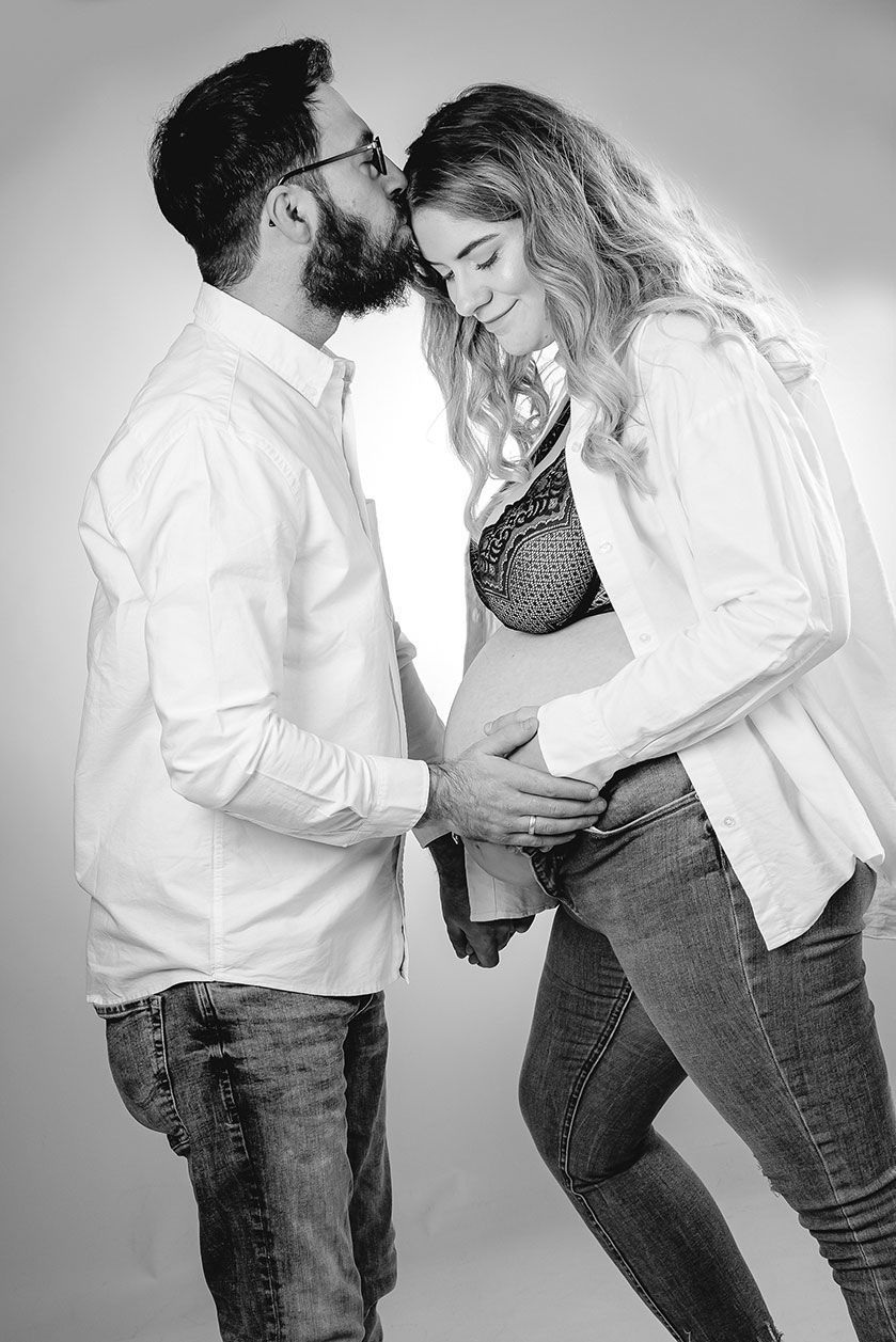 Babybauch Fotoshooting