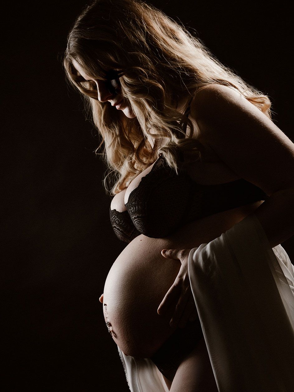 Babybauch Fotoshooting