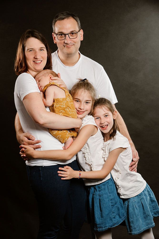Familienfoto Newborn