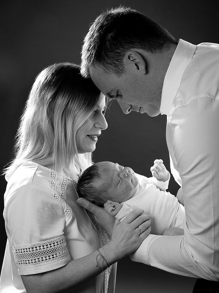 Familienfoto Newborn