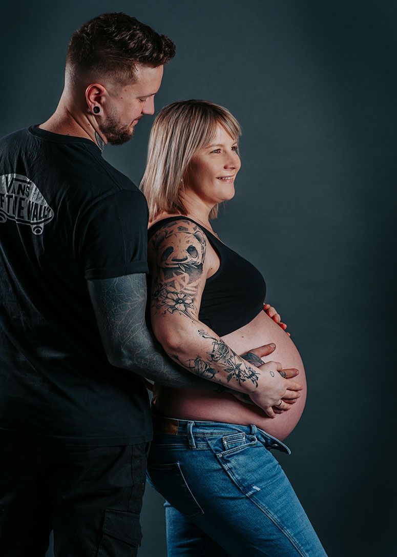 Babybauch Fotoshooting