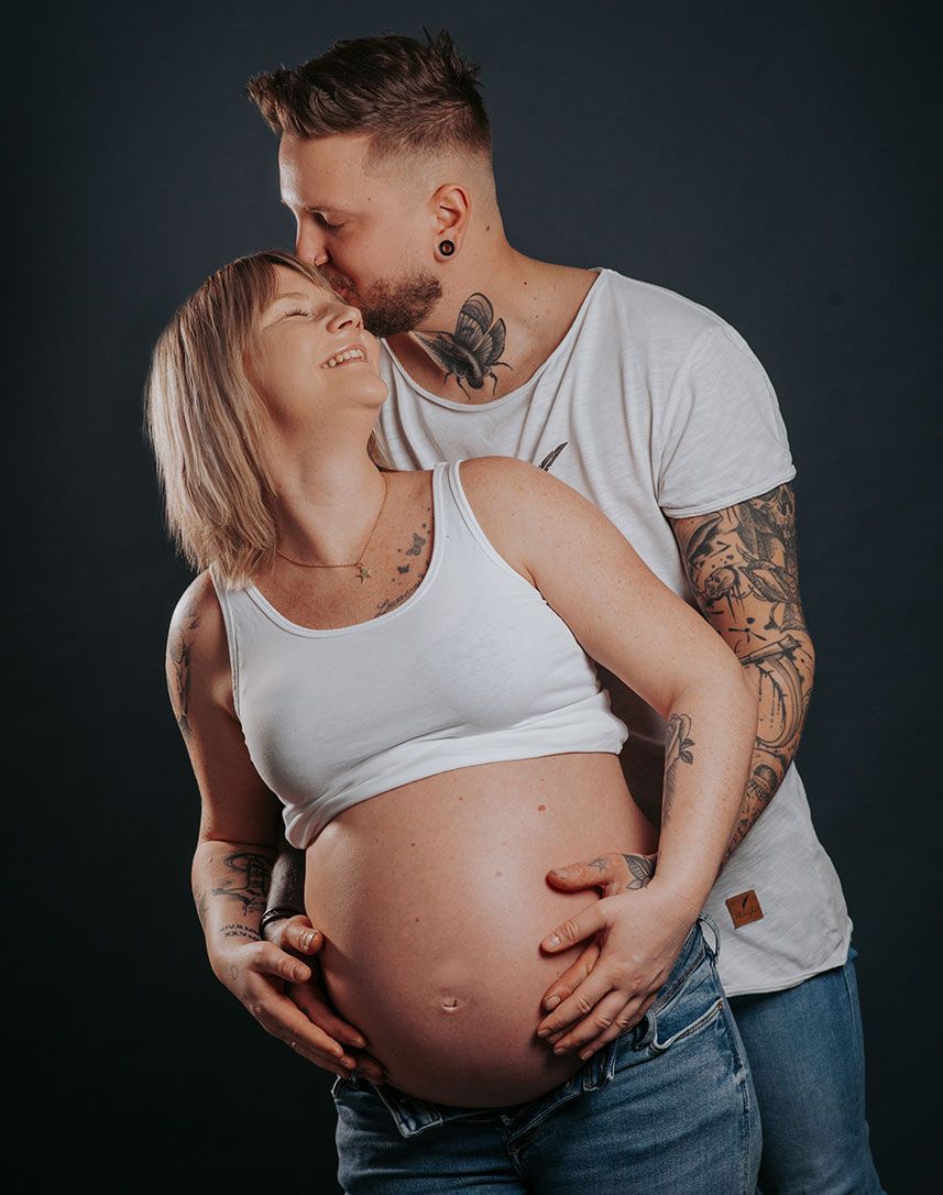 Babybauch Fotoshooting