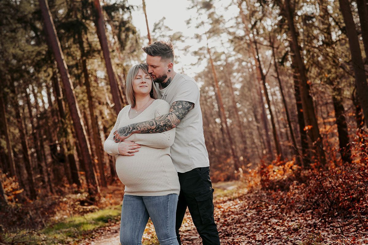 Babybauch Fotoshooting