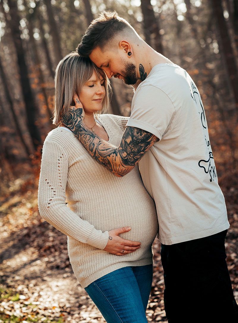 Babybauch Fotoshooting