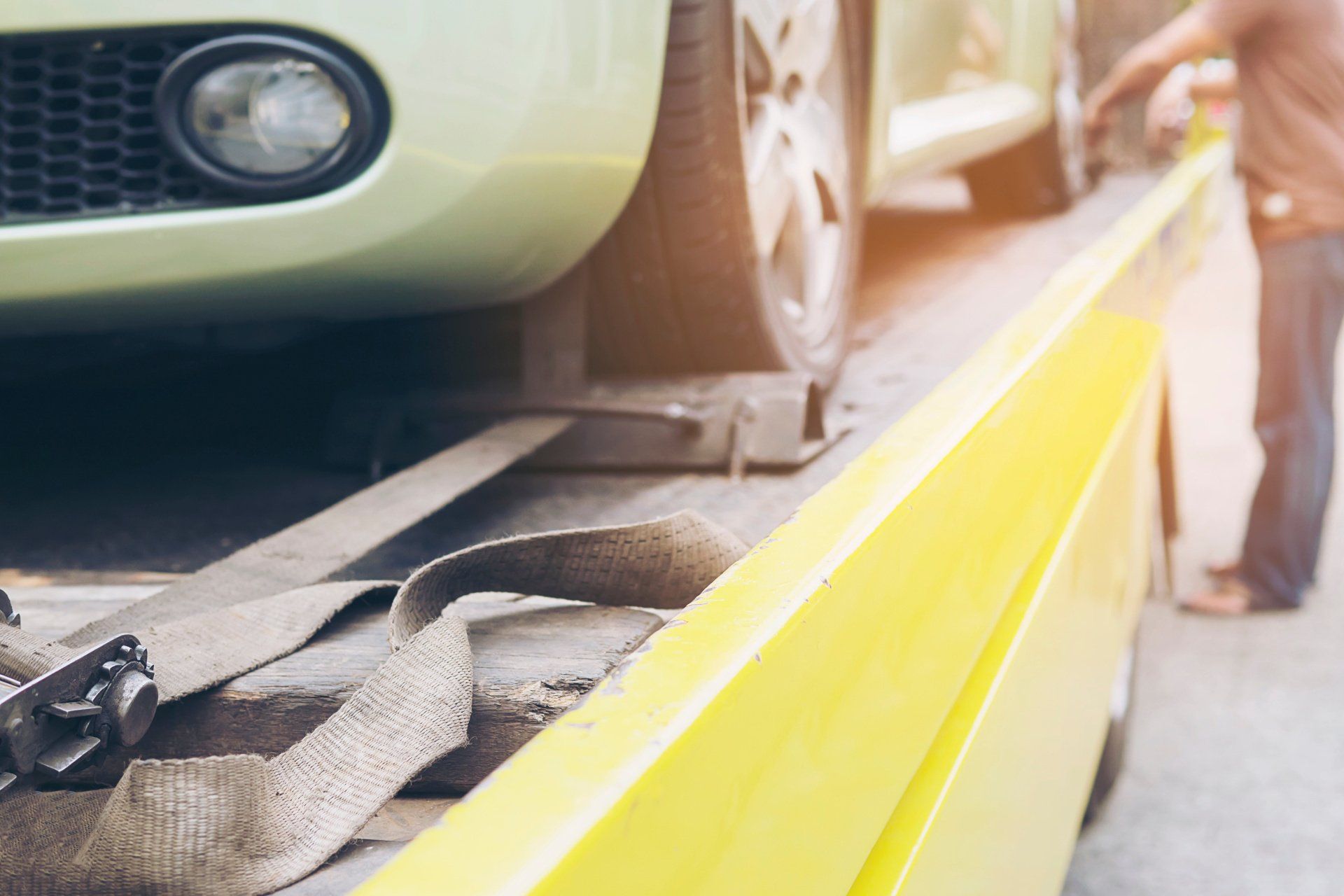 Remorquage de voiture