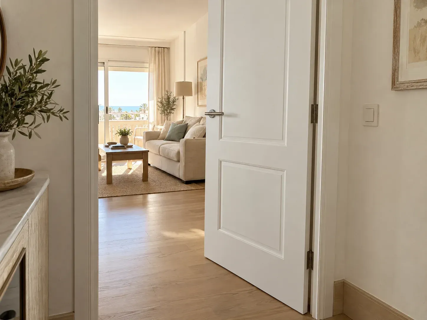 puerta lacada en torremolinos