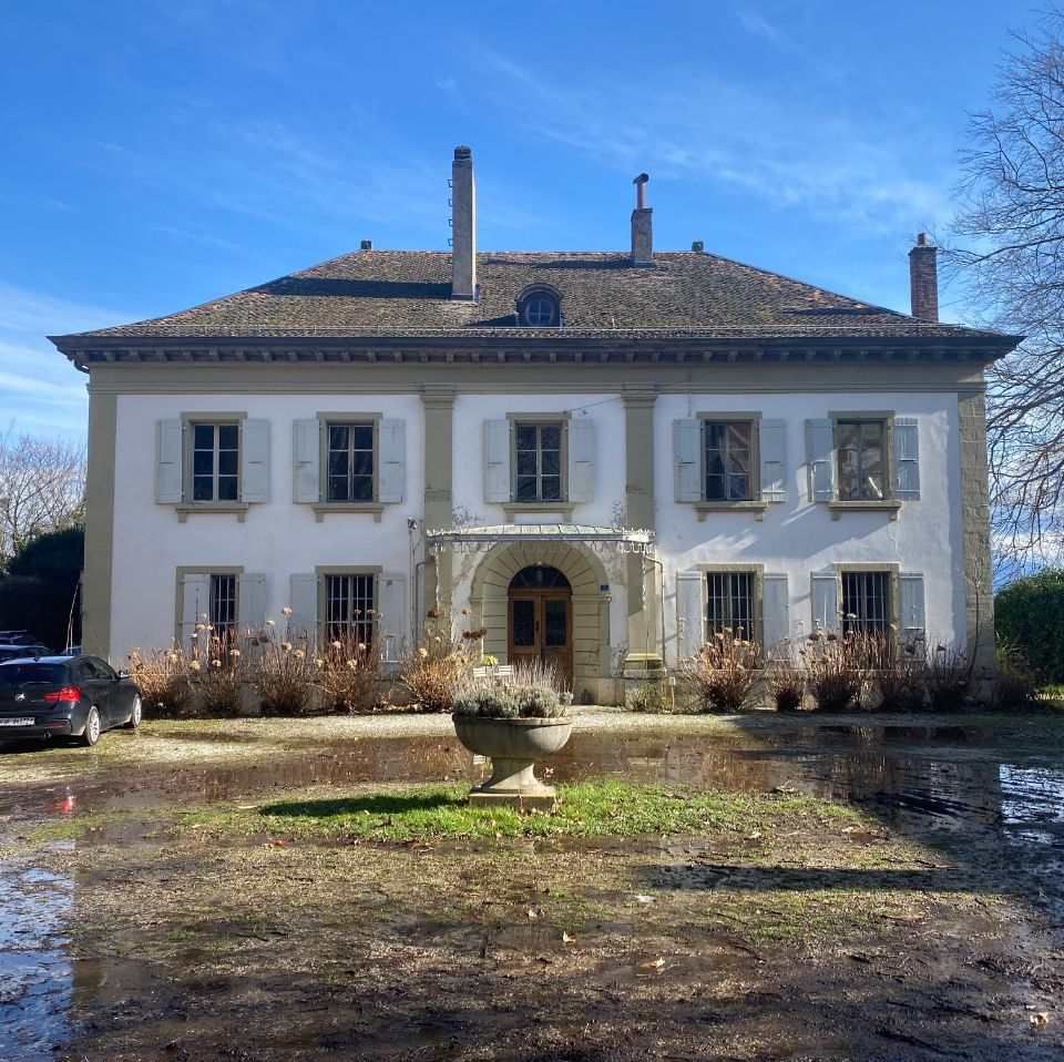 Manoir de la Prairie (1803, note 2): restauration et transformation - Morges. En cours