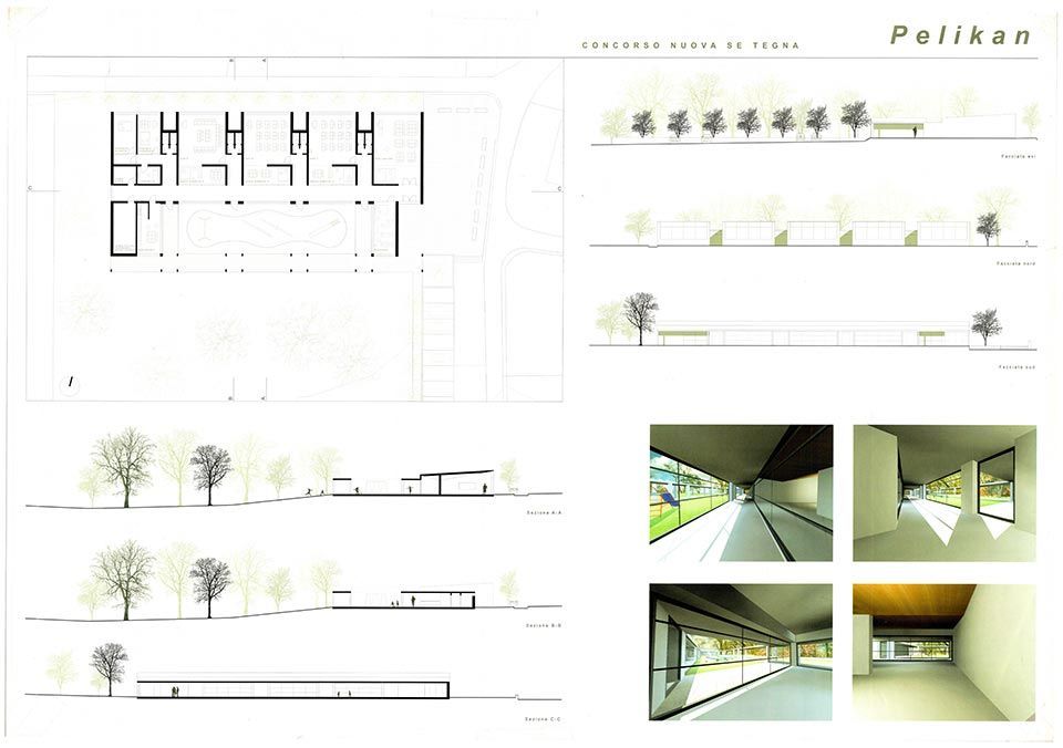 concorso Casa dello studente Lugano - Sergio Calori