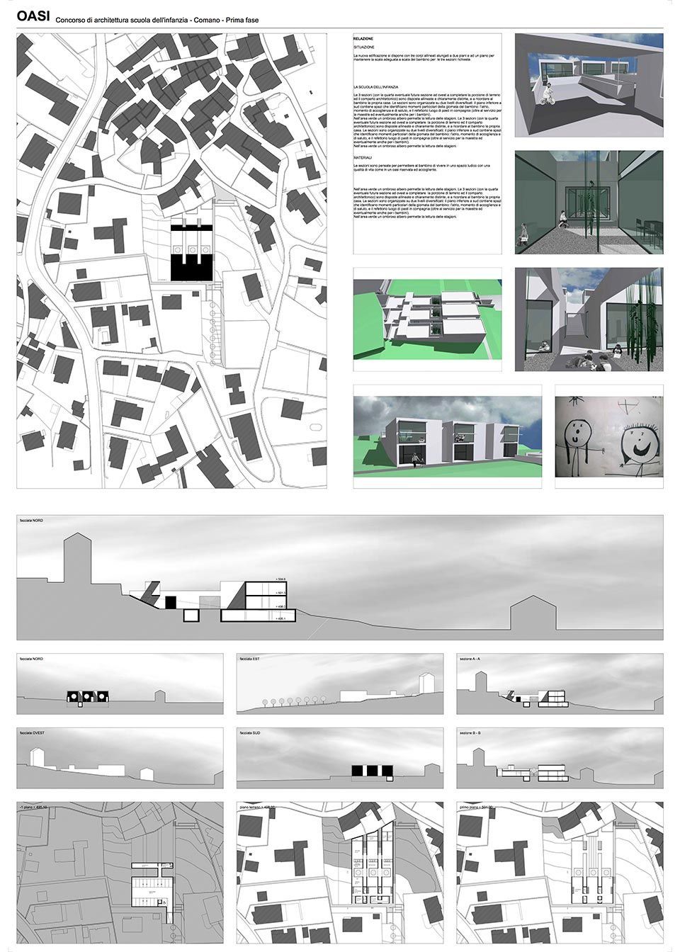 concorso Casa dello studente Lugano - Sergio Calori