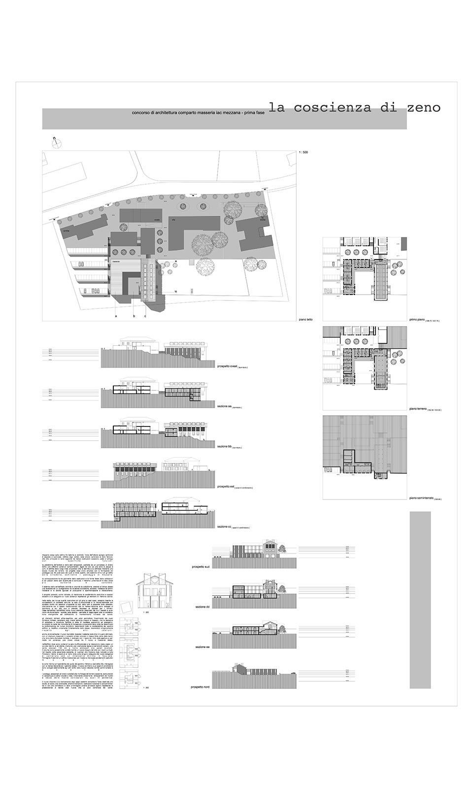 concorso Casa dello studente Lugano - Sergio Calori