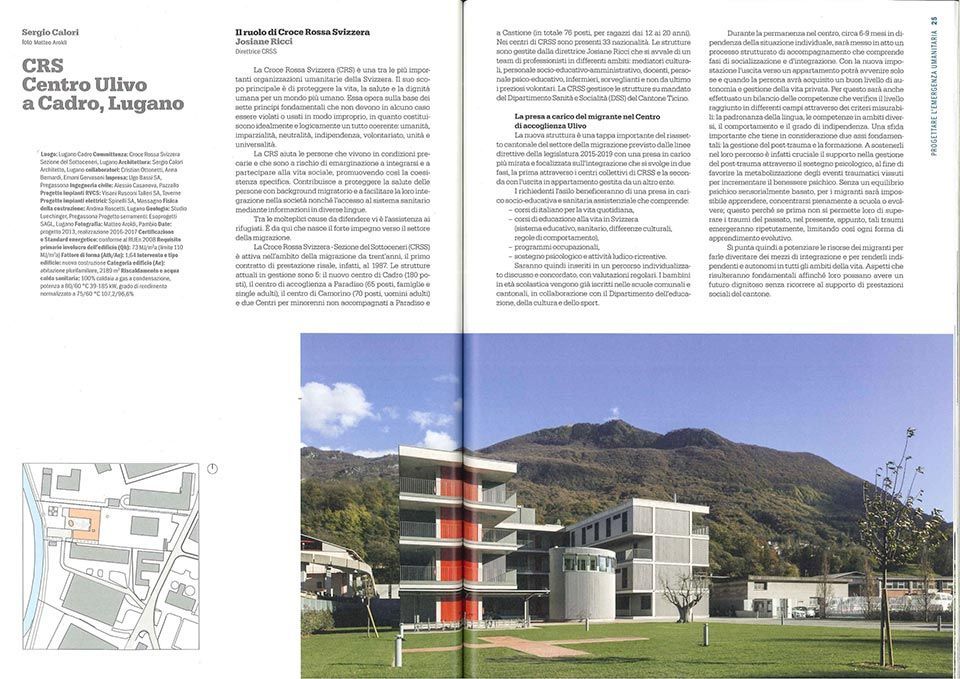 concorso Casa dello studente Lugano - Sergio Calori