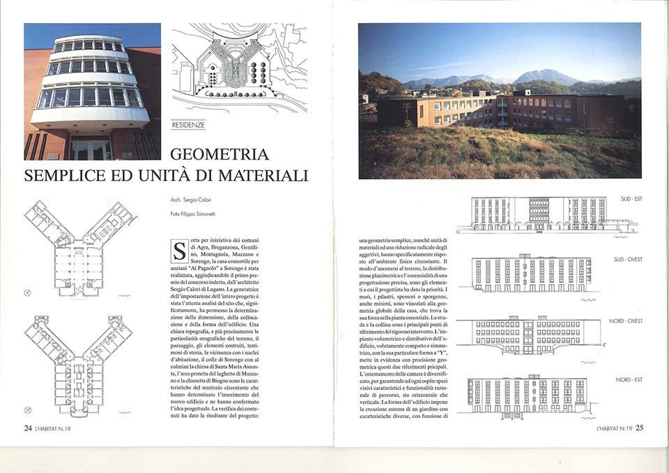 concorso Casa dello studente Lugano - Sergio Calori