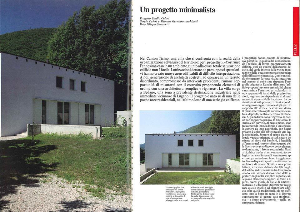 concorso Casa dello studente Lugano - Sergio Calori