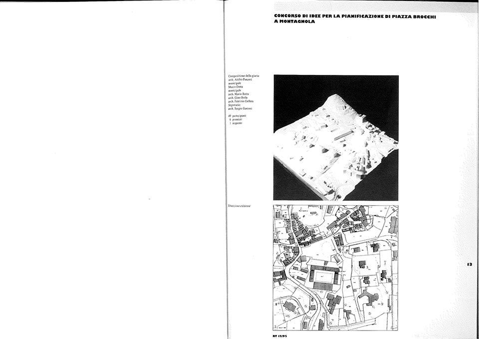 concorso Casa dello studente Lugano - Sergio Calori