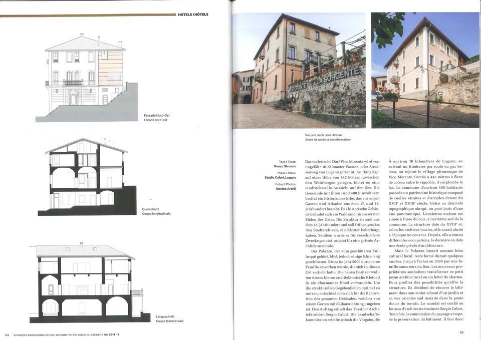 concorso Casa dello studente Lugano - Sergio Calori