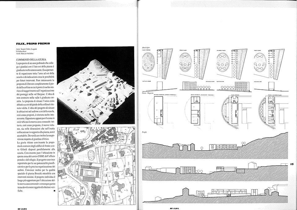 concorso Casa dello studente Lugano - Sergio Calori