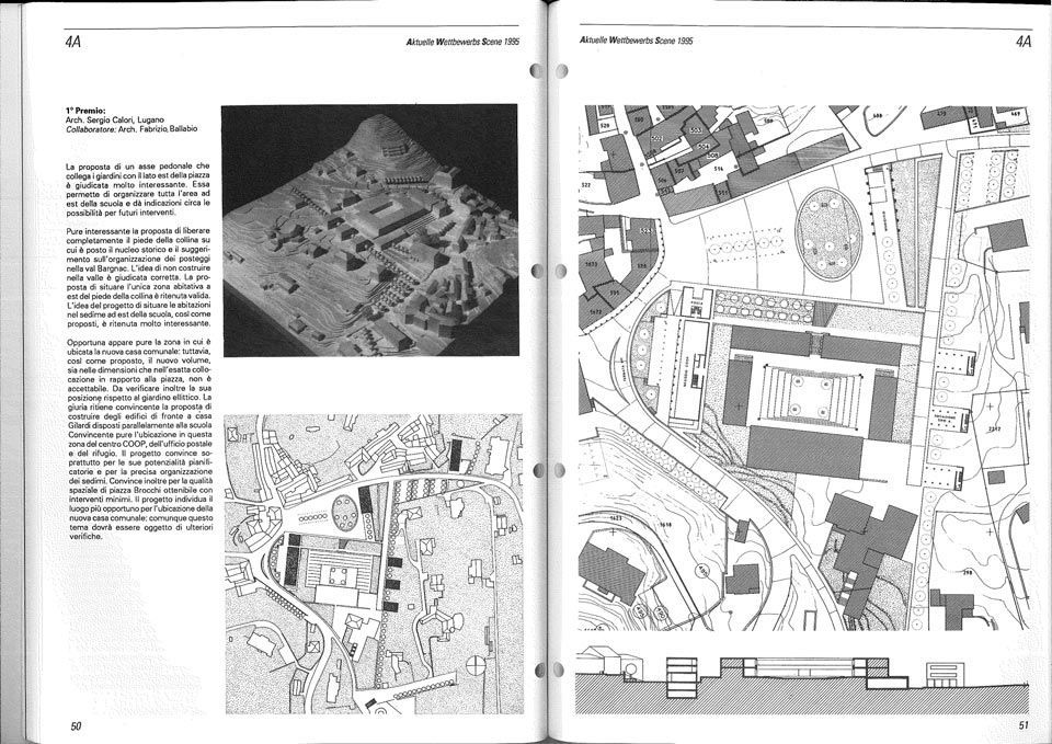 concorso Casa dello studente Lugano - Sergio Calori