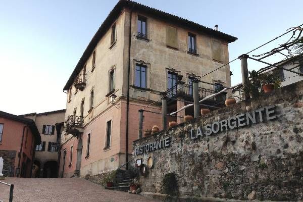 facciata del Castello di Morcote - Sergio Calori