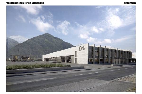 progetto per concorso Fart Riazzino - Sergio Calori