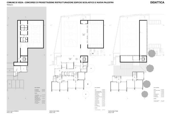 progetto edificio scolastico - Sergio Calori