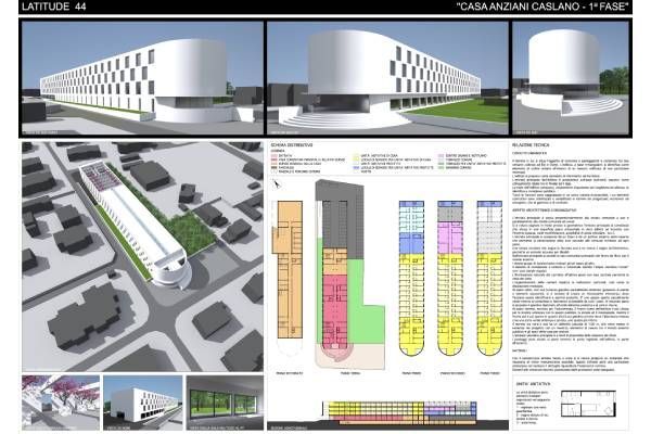 progetto per residenza anziani - Sergio Calori