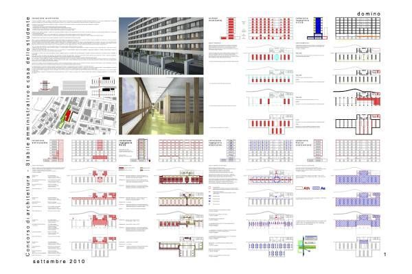 concorso Casa dello studente Lugano - Sergio Calori
