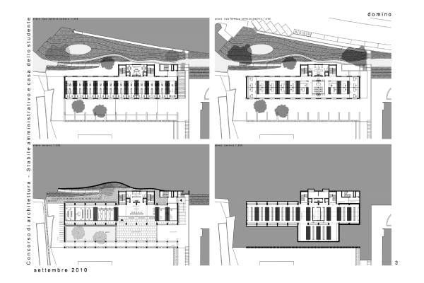 concorso Casa dello studente Lugano - Sergio Calori