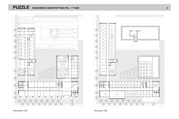 progetto Palazzo di Giustizia Lugano - Sergio Calori