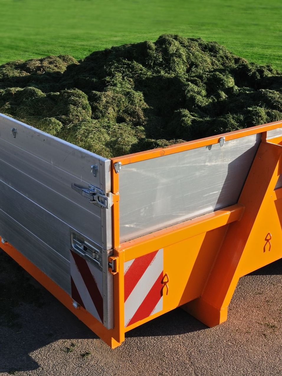 Conteneur à déchets.