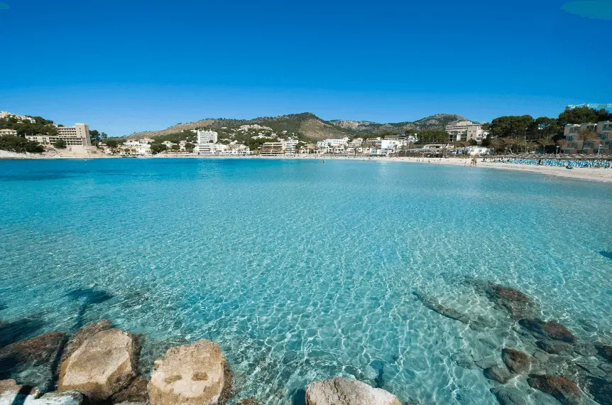 Playa Palmira en Paguera