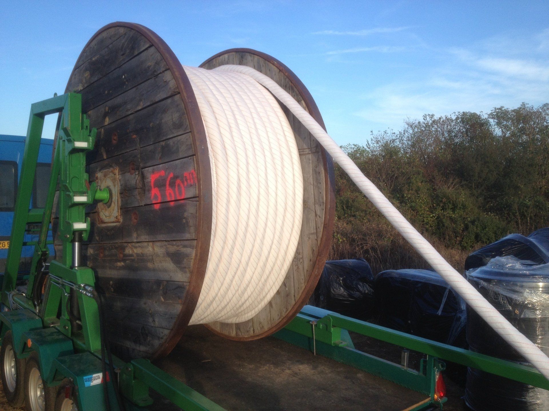Rouleau de géotextile 