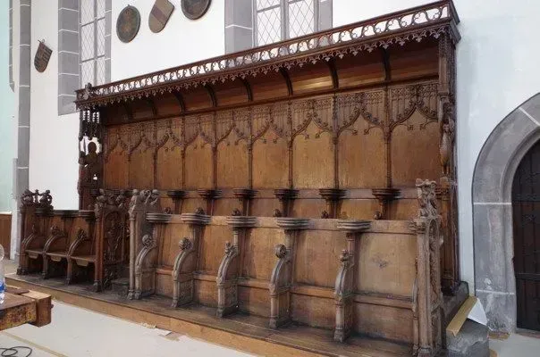 Chorgestuhl, Restaurierungswerkstatt Jörg Nowack und Partner