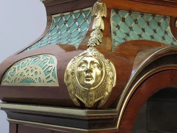 Standuhrdetail, Restaurierungswerkstatt Jörg Nowack und Partner