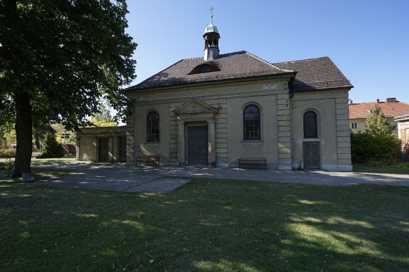 Gebäude vom Friedhof „Vor dem Jüterboger Tor“