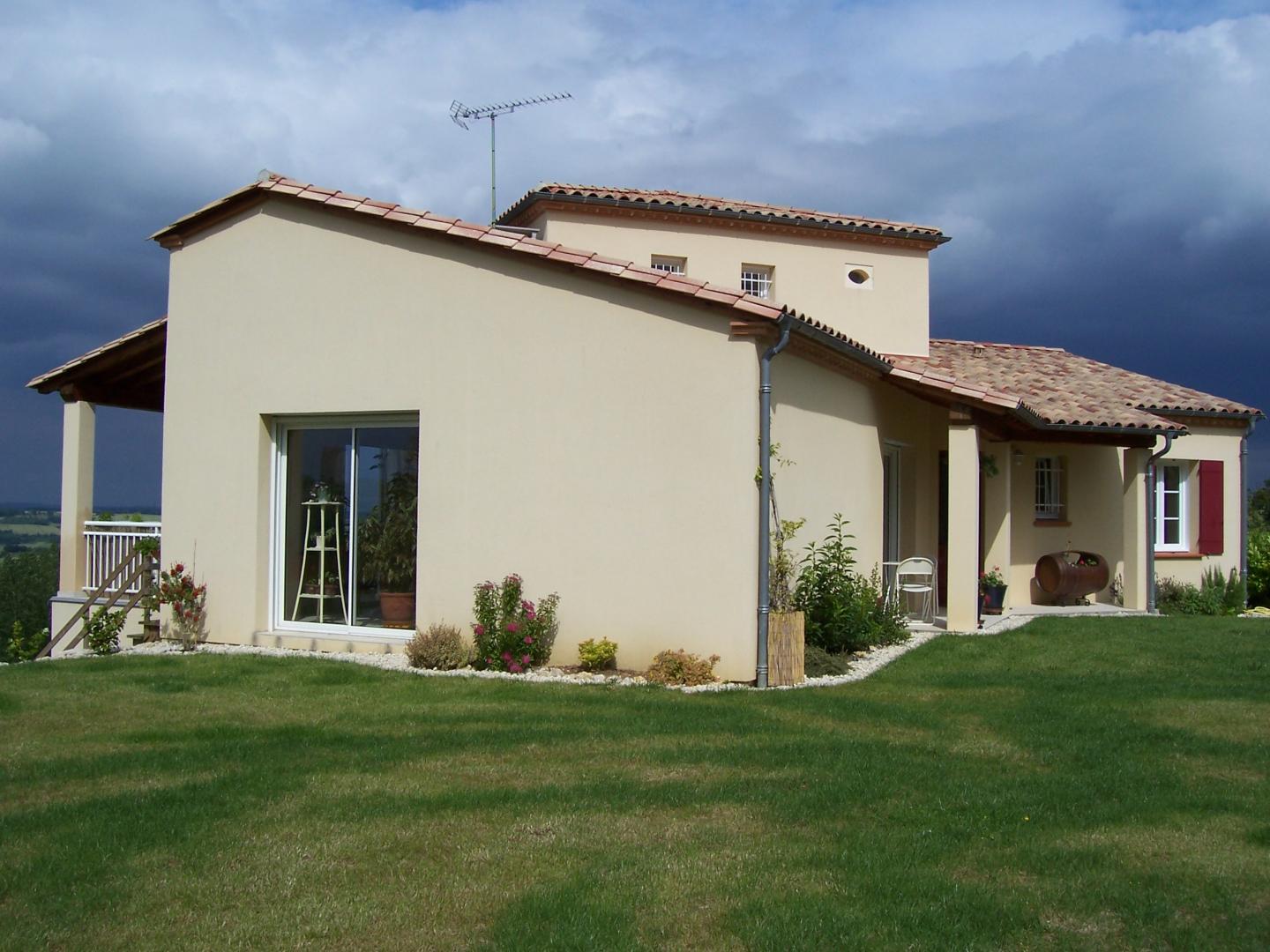 Maison individuelle en brique