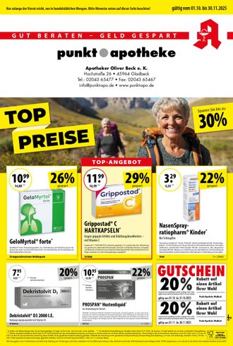 Punkt Apotheke Flyer Flyer Thumbnail