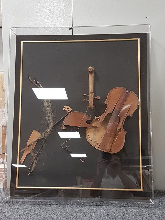 espositore per opere d'arte - Atelier Cornici e Restauri